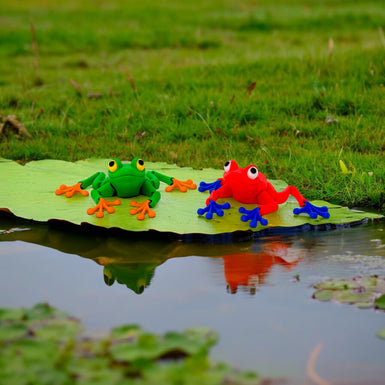 Articulating 3D Printed Frogs