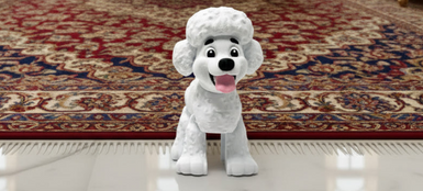 Elegant Poodle: A 3D-Printed Masterpiece
