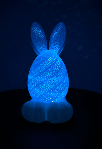 Lattice Bunny: 3D-Printed Easter Tealight