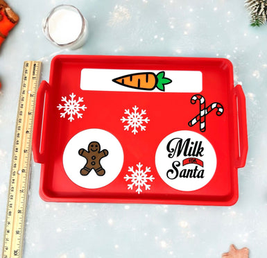 Santa snack tray