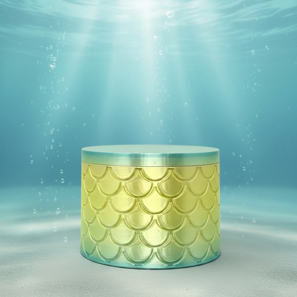 Mermaid scale storage container – CS3DPRINTS