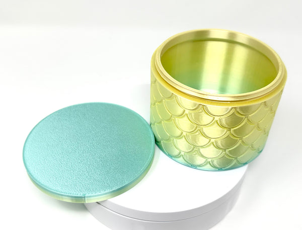 Mermaid scale storage container – CS3DPRINTS