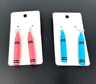 Crayon Earrings