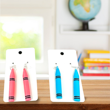 Crayon Earrings