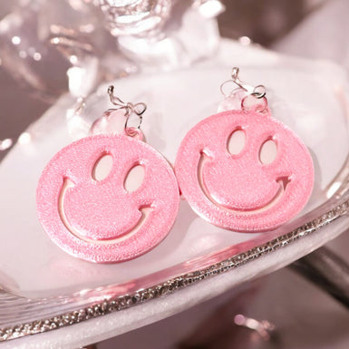 Smiley face earrings