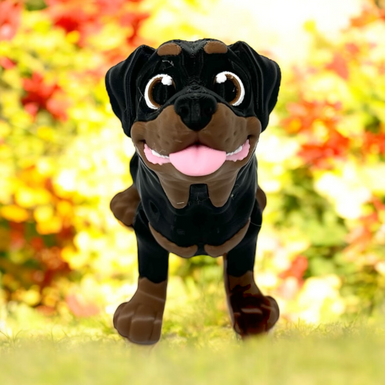 Rottweiler Figurine, Christmas for Dog Lovers, Dog Owner Gift,Rottweiler Gifts, Dog Mom, Rottie