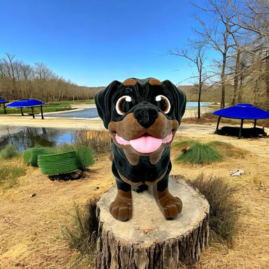 Rottweiler Figurine, Christmas for Dog Lovers, Dog Owner Gift,Rottweiler Gifts, Dog Mom, Rottie